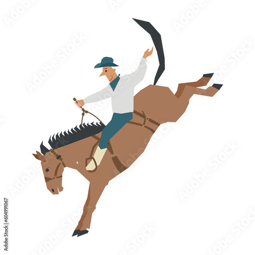 Rodeo Vector Illustration
