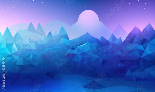 landscape with mountains abstract colorful background wallpaper photo product display mockup
