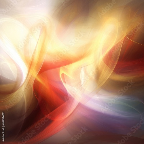 The background is abstract and light. (Generative AI)