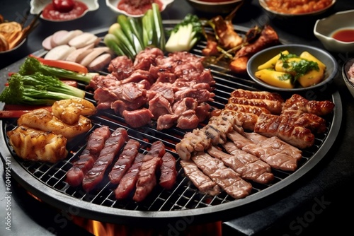 Korean BBQ: Marinated Meats and Communal Grills. AI