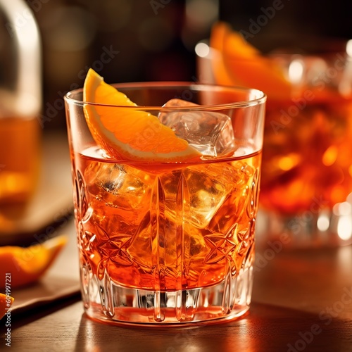 aperol, aperol spritz, spritz, glass, drink, cocktail, ice, alcohol, red, juice, beverage, isolated, cold, white, fruit, liquid, fresh, vodka, water, refreshment, bar, food, tea, generative ai