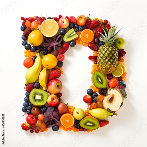 fruit  letter  alphabet  food  apple  orange  fruits  fresh  grape  healthy  banana  grapes  isolated  green  ripe  red  strawberry  diet  lemon  tropical  pineapple  kiwi  pear  generative ai