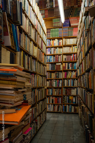 Used Bookstore on Donceles Street in Mexico City