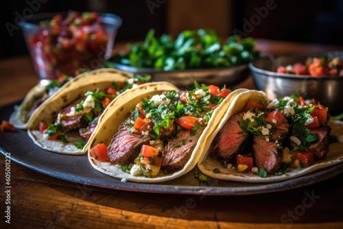 Skirt steak used in carne asada tacos. (Generative AI)