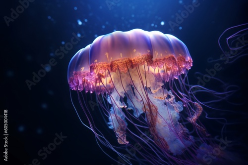 Close up of a jellyfish © Maximilian