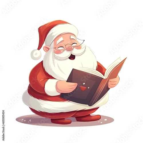 illustration of a santa claus