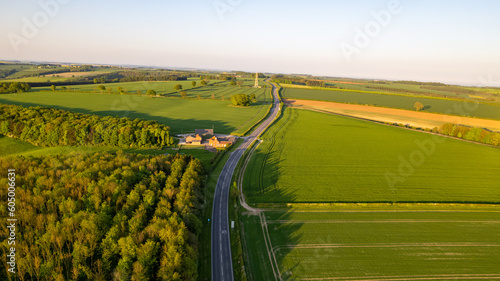 road in the countryside