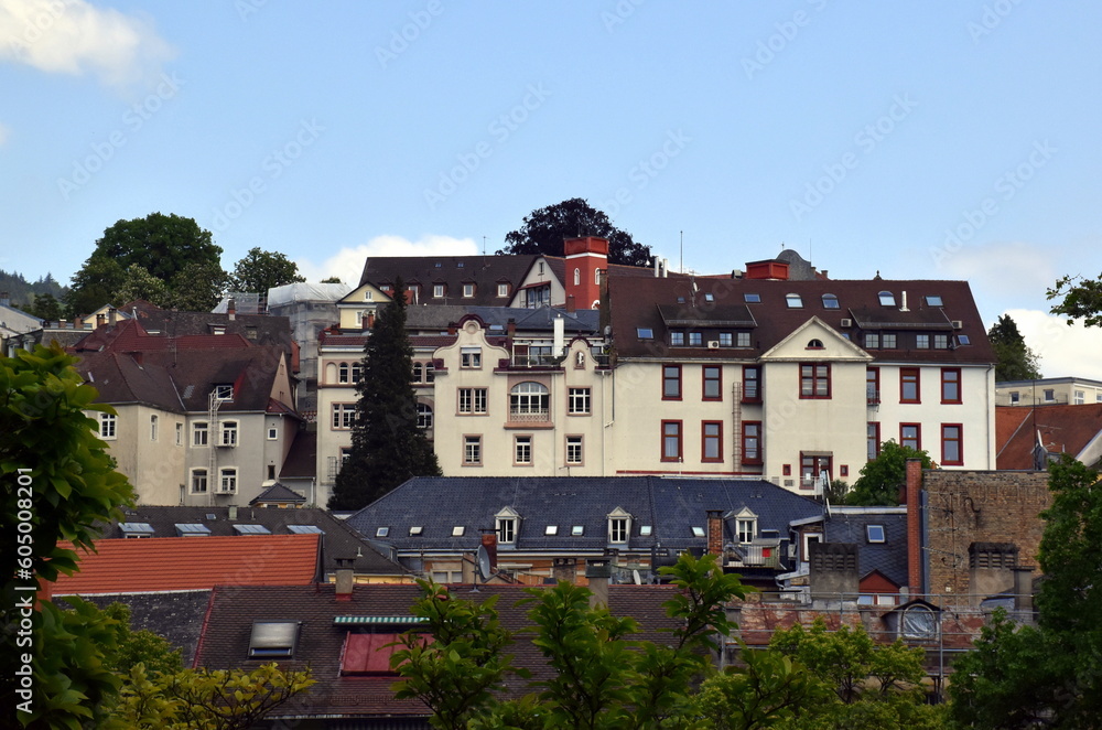 Häuser in Hanglage in Baden-Baden