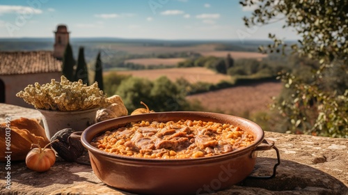 French Countryside and a Grand Cassoulet