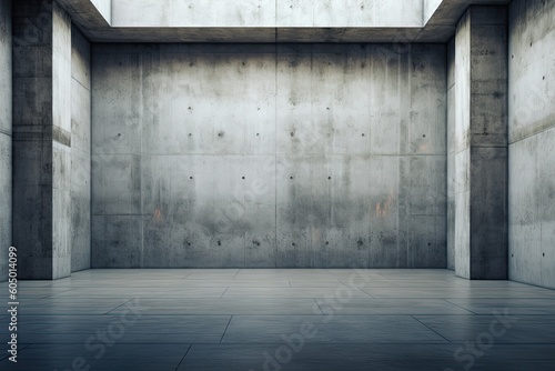 Concrete wall texture as background Generative AI