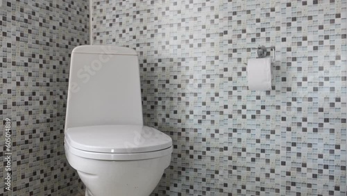 Slow close seat uses special hinges to prevent seat from slamming down allowing seat to lower slowly.
