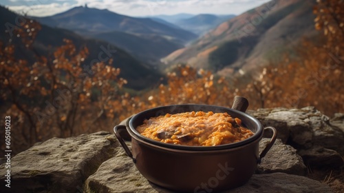 Andorran Escudella on a Mountain Peak