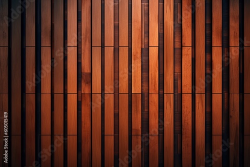 Wallpaper Mural Wooden slats texture for interior decoration, Texture wallpaper background, backdrop Texture for Architectural 3D rendering. Generative AI Torontodigital.ca