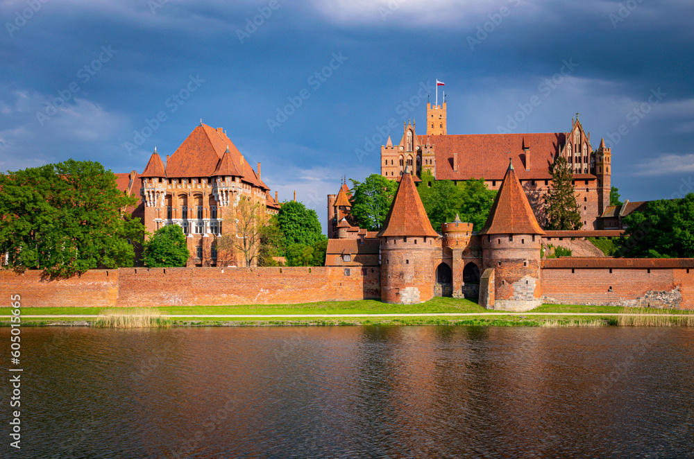 Malbork Castle, capital of the Teutonic Order in Poland Malbork Castle, capital of the Teutonic Order in Poland