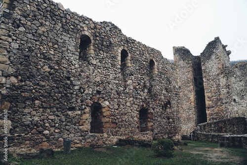 Medieval castle ruins