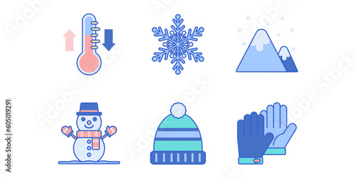 Winter travel logo design inspiration