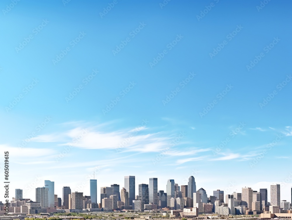 Majestic Manhattan Skyline: Americas Urban Business Hub
