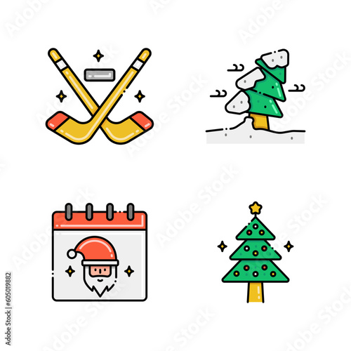 Winter Season logo design inspiration