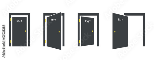 Office doors set