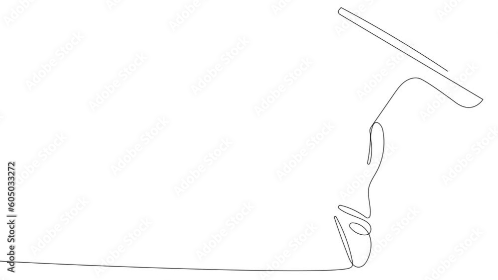 Animated drawing of continuous line draw of set bottles of different cleaning procucts friendly cleaning. Minimal concept. High quality 4k footage Animated drawing of continuous line draw of set bottles of different cleaning procucts friendly cleaning. Minimal concept. High quality 4k footage