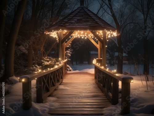 A Bridge to Christmas Eve's Magic © VisualMarketplace