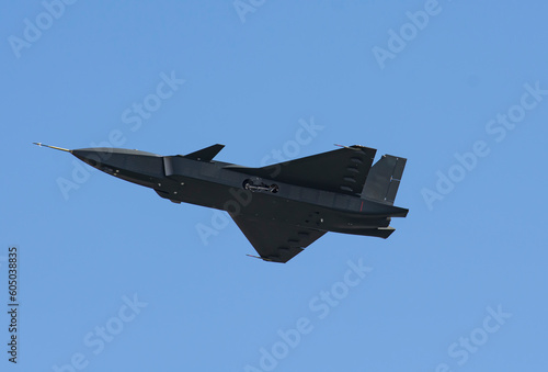 drone fighter of the future, unmanned fighter plane