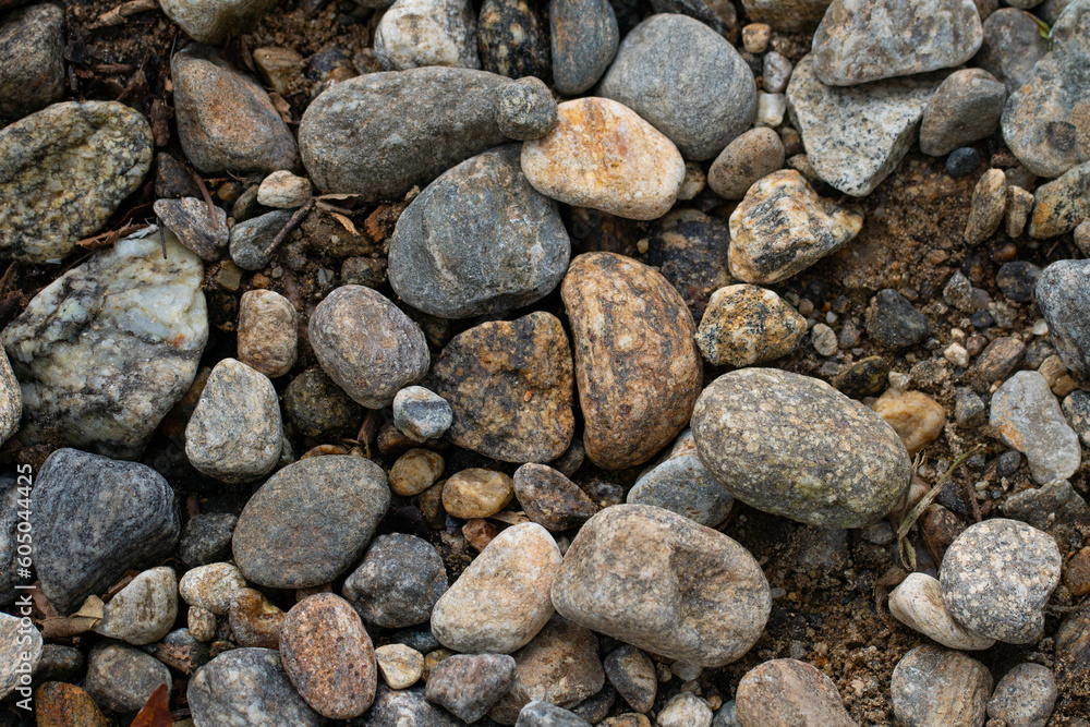 Waterfall stone texture and wet sand ground Waterfall stone texture and wet sand ground