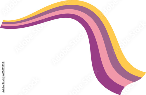 Colorful Lined Scarf