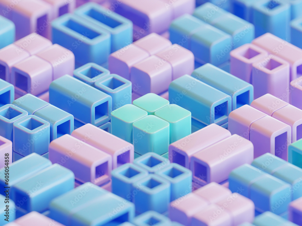 Cube Composition 3d Render Illustration Background 03 Cube Composition 3d Render Illustration Background 03