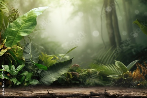 tropical forest background