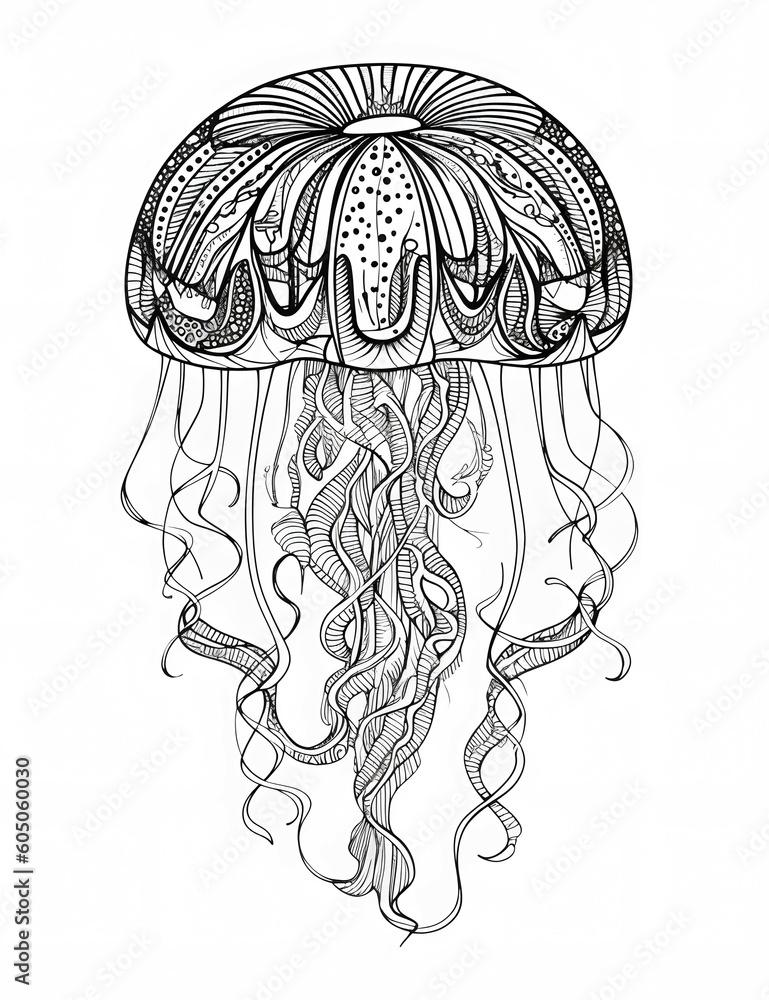 simple mandala line art, white background, flawless lines, thick lines ...