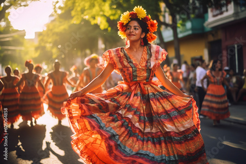 Fiesta del Sol (Festival of the Sun) in Argentina by Generative AI