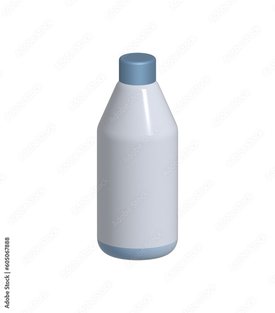 Realistic bottle mockup on transparent background. Png Realistic bottle mockup on transparent background. Png
