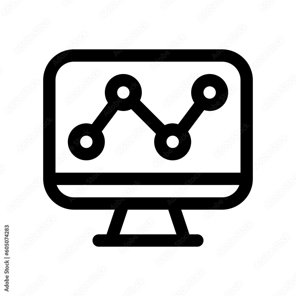 Editable dashboard, computer, chart vector icon. SEO, marketing, business. Part of a big icon set family. Perfect for web and app interfaces, presentations, infographics, etc Editable dashboard, computer, chart vector icon. SEO, marketing, business. Part of a big icon set family. Perfect for web and app interfaces, presentations, infographics, etc