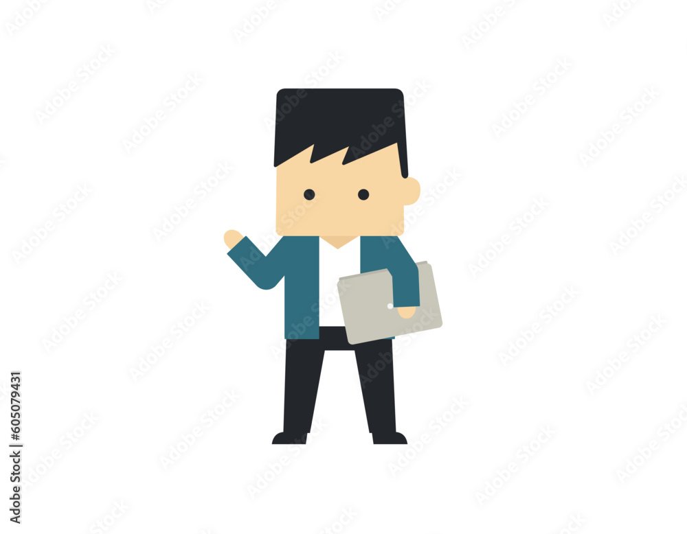 デフォルメ ビジネス人物イラスト 男性 ベクター 素材 エンジニア デザイナー クリエイター デフォルメ ビジネス人物イラスト 男性 ベクター 素材 エンジニア デザイナー クリエイター