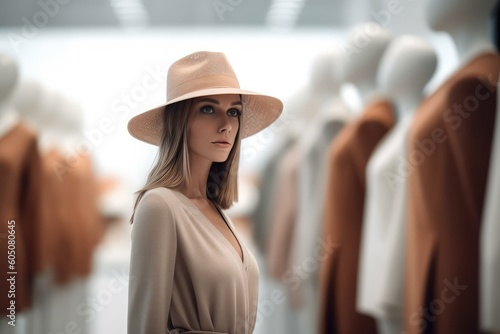 Fashion store close up shot - made with generative AI tools