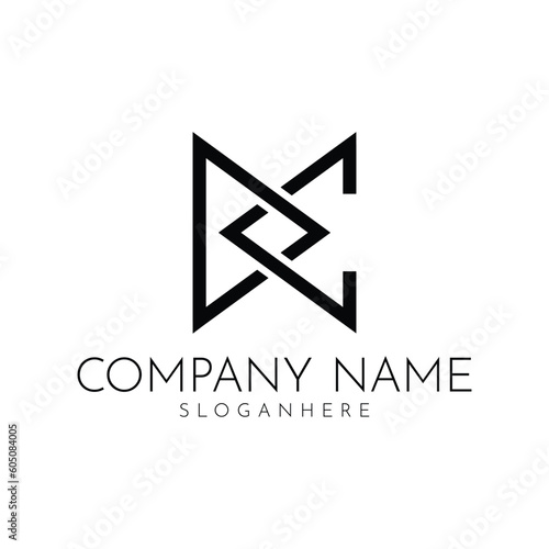design a clever monogram logo in letter DC