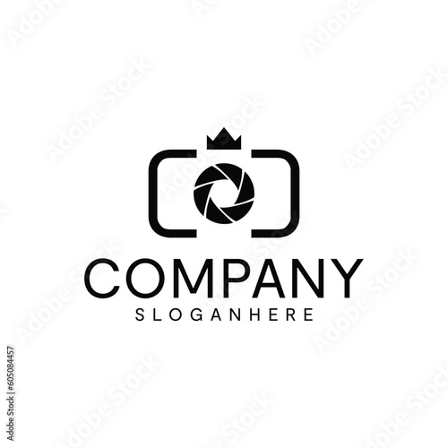 design a clever and minimalist monogram C with a camera logo suitable for your branding company