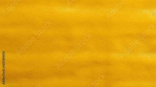 Yellow Velvet Fabric Texture Background - Textile Material - Generative AI