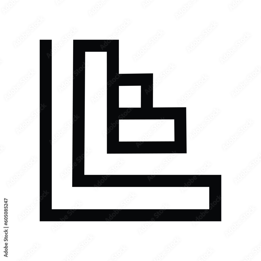 design a clever and minimalist monogram LB logo and do branding for you company design a clever and minimalist monogram LB logo and do branding for you company