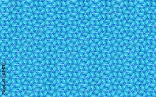Illustration of a blue background with repeating patterns