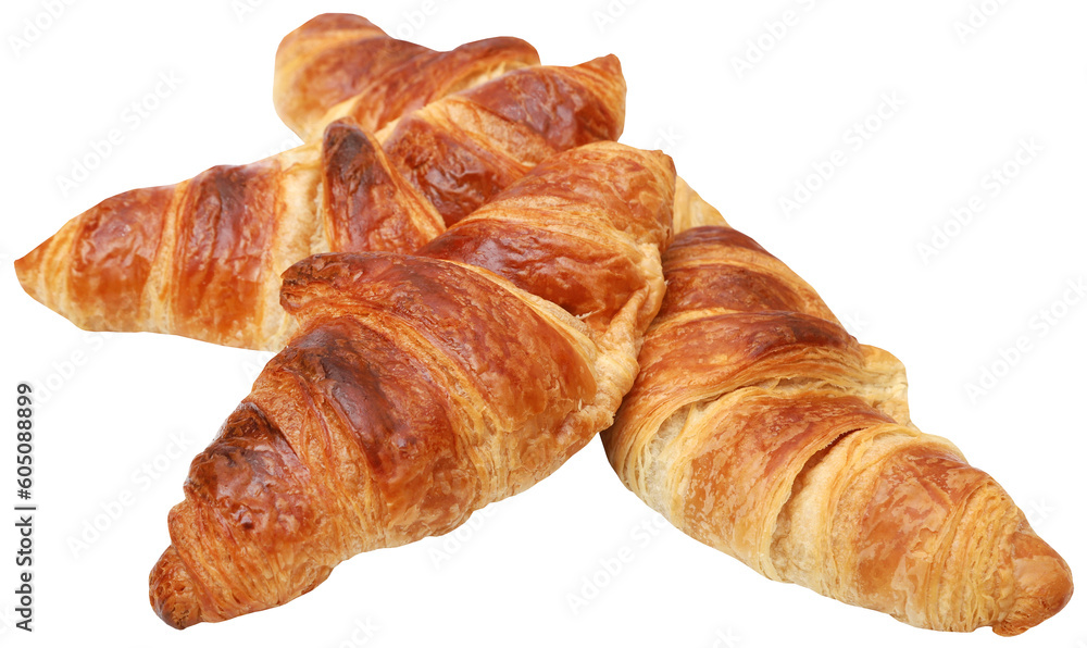 Closeup of tasty croissant