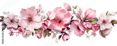 flower branch transparent background