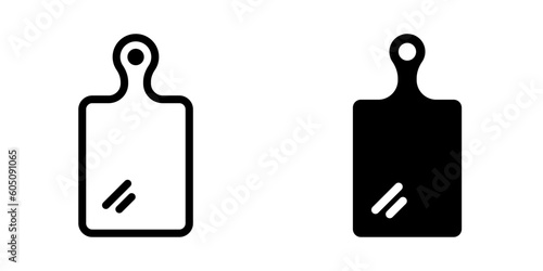 Cutting Board icon. sign for mobile concept and web design. vector illustration