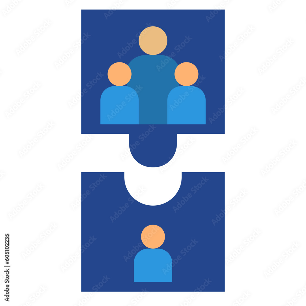 jigsaw flat style icon jigsaw flat style icon