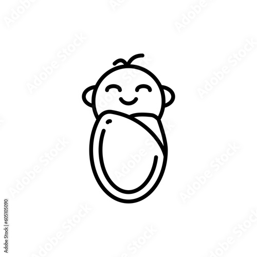 baby icon vector design templates
