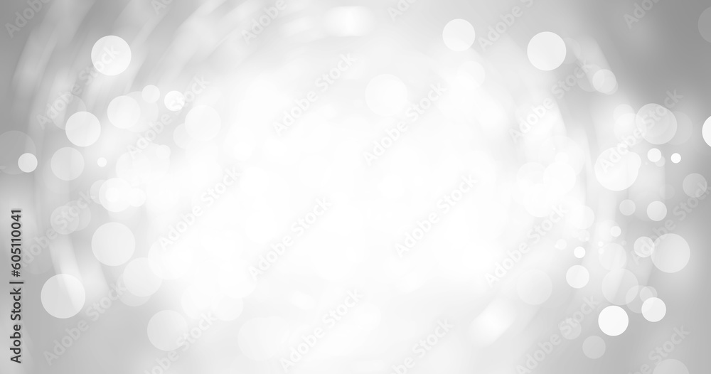 White snowflake blurred on gray defocused background, Luxury christmas shine wallaper. White snowflake blurred on gray defocused background, Luxury christmas shine wallaper.