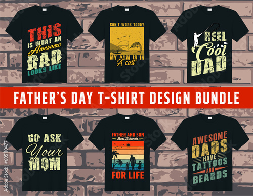 Retro Vintage Father's Day t Shirt Design Bundle,Vintage Father's Day shirts bundle,happy father's day t shirt,