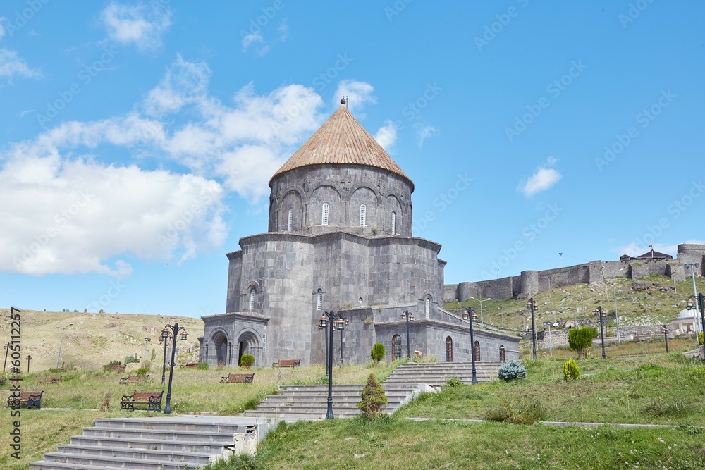 Historic Kumbet Cami in central Kars was originally an Armenian church
