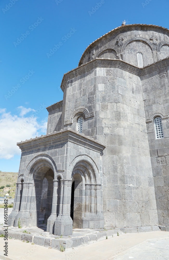 Historic Kumbet Cami in central Kars was originally an Armenian church